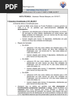 Reforma Política 2017 - Análise Final