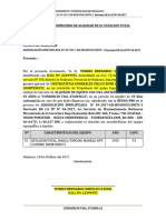 Datos y Modelo de Carta de Compromiso de Alquiler