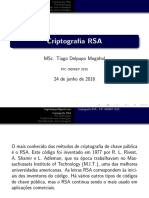 Criptografia RSA