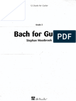 Bach For Guitar 12 Duets For Guitar PDF