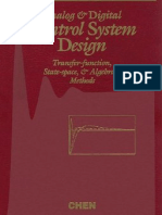 Analog & Digital Control System Design-CT Chen