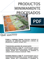 Productos Minimamente Procesados PDF