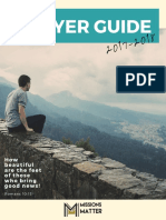 Prayer Guide 2017