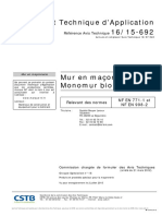 Avis Technique Brique Monomur Biobric Nord PDF