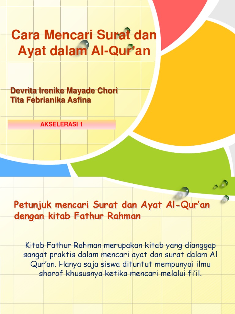 Cara Mencari Surat dan Ayat Dalam AlQur’An