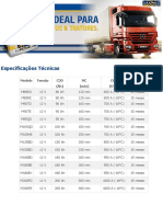 BATERIA MOURA LOG DIESEL Especificações