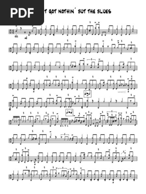 【楽譜】 You've Got To Have The Blues Still Got The Blues sheet music (real book with lyrics) (PDF)