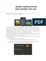 Cómo Instalar Aplicaciones en El Tablet Kindle Fire de Amazon