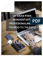 50 Ideas para Reinventarte Profesionalmente Usando Tu Talento Alvaro Lopez