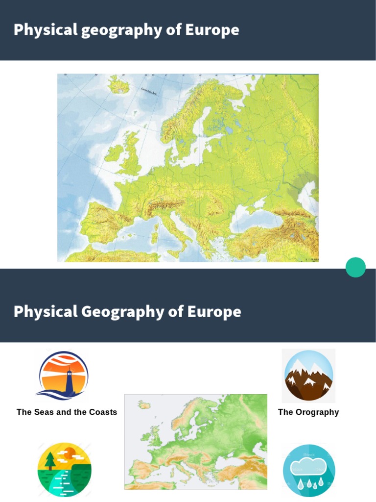 Physical Geography of Europe | PDF | Climate | Europe Travel