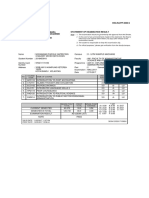 HEA/RA/PP-2000-6: NO. Course Code Name of Course Credit Hours Grade Result