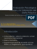 Evaluacion Psicologica Forense y Valoracion Del Daño Psiquico