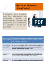 Inocuidad de Los Alimentos (Food Safety)