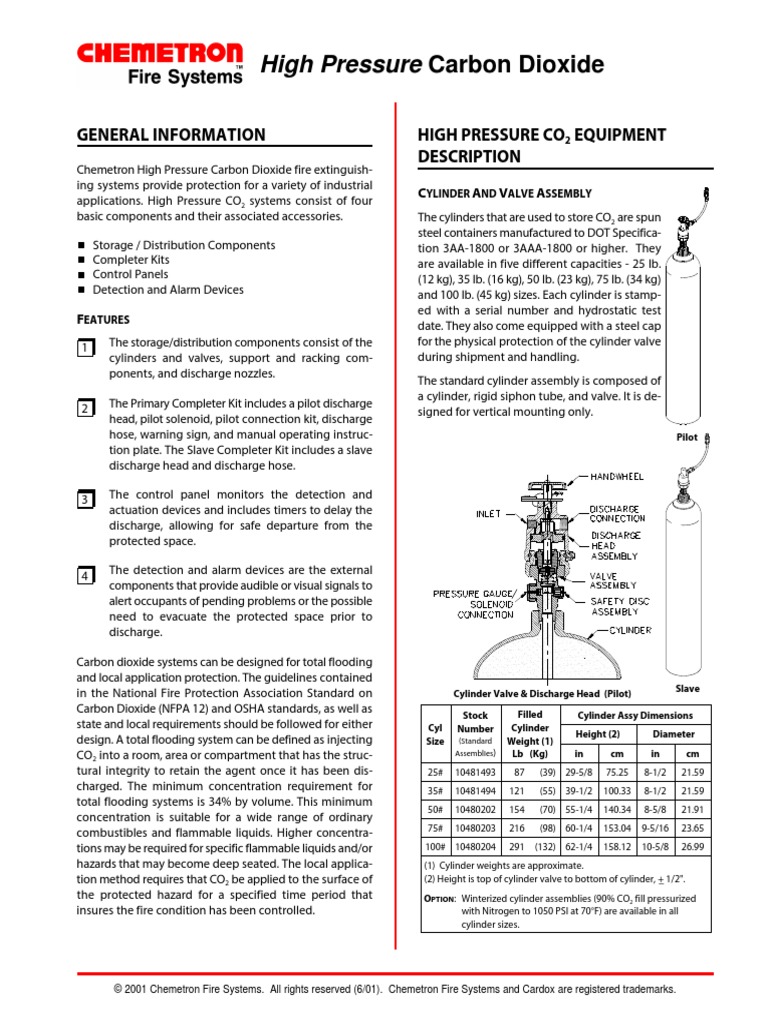High Pressure Carbon Dioxide | PDF | Valve | Carbon Dioxide