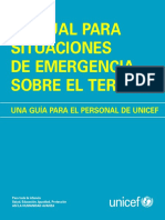 UNICEF Emergency Field Handbook SP