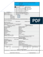 Annex 1 (Page 1 of 2) - Application Form For Business Permit TAX YEAR - CITY/MUNICIPALITY