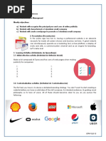 One Week Lesson Template WebPage