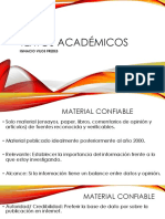 Textos Académicos - Material Confiable