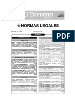 El Peruano - Normas Legales