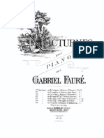 Nocturnes, Piano, No. 4, Op. 36, Eb Major - G.Faure PDF