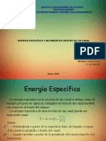 Energía Especifica