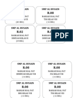 Label Amplop Soal