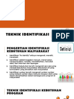 Teknik Identifikasi Masalah