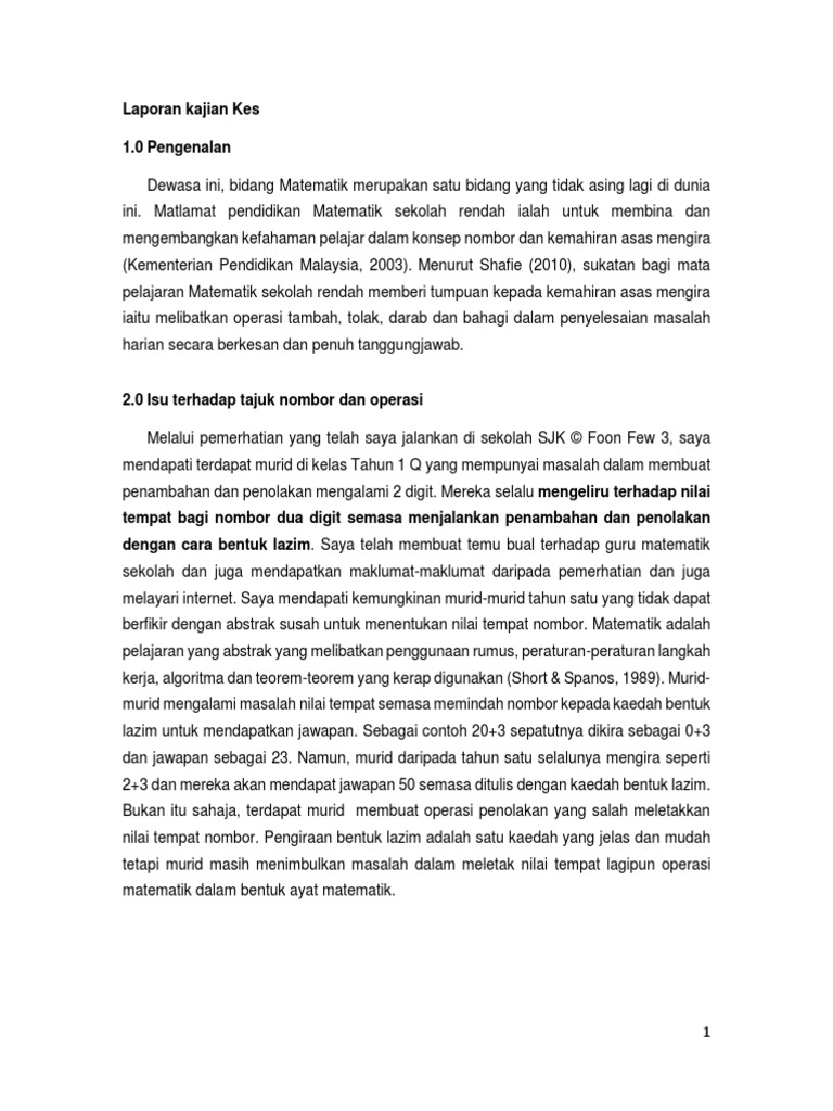 Laporan Kajian Kes Autosaved