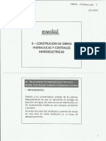 6 COnstruccion de Obras Hidraulicas y Centros de Energia