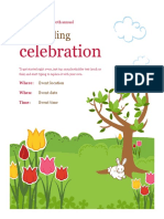 Spring Fling: Celebration