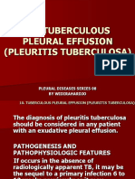 Tuberculous Pleural Effusion