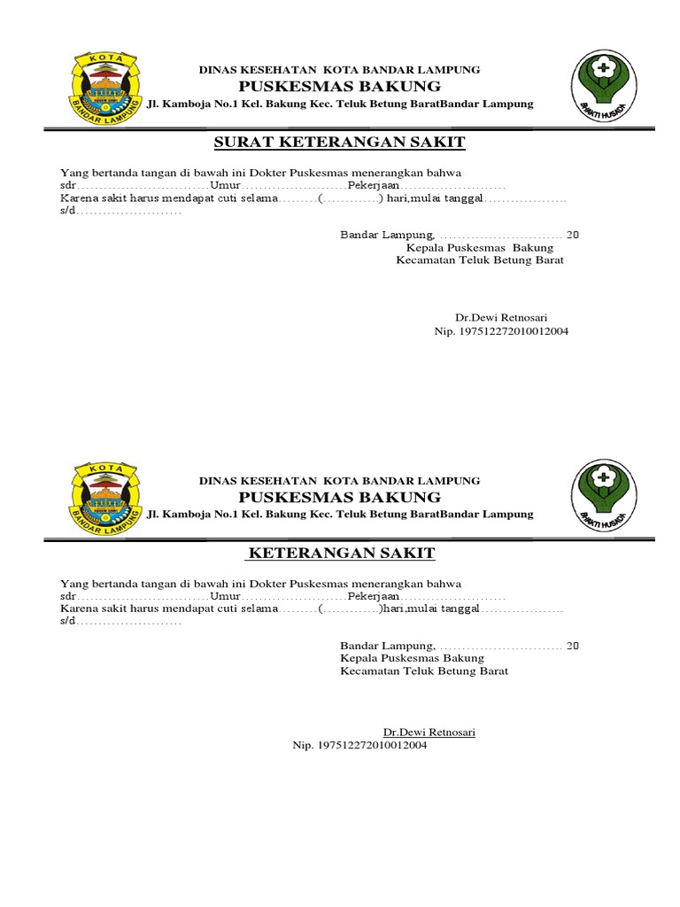 Beli Surat Dokter Di Semarang - SuratMenyurat.net