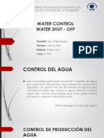 Water Control Water Shut Off