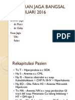 Laporan Jaga Bangsal 23 Jan 2016 - DHF