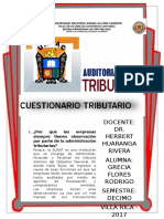 auditoria tributaria