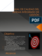 Manual de Calidad Del Sistema Integrado de Gestión