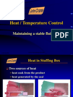 Heat / Temperature Control: Maintaining A Stable Fluid Film