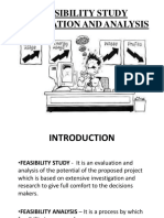 Feasibility Study Preparation and Analysis