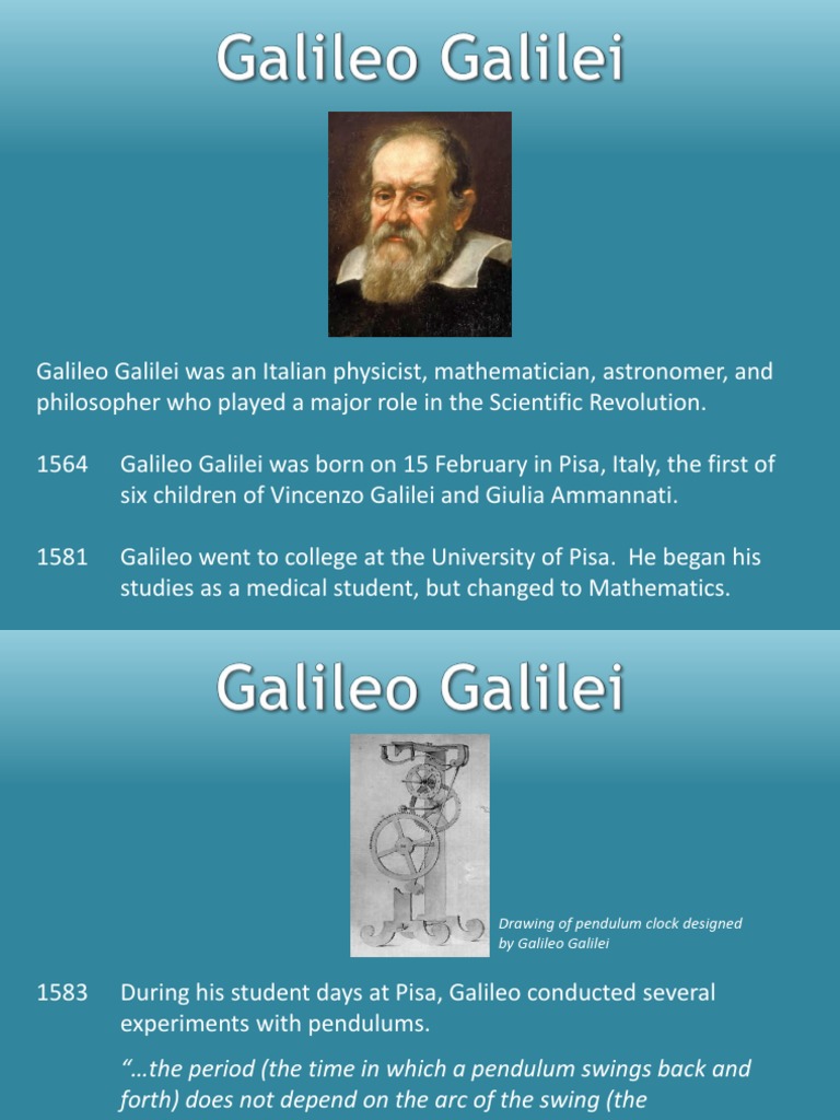 Galileo | PDF | Galileo Galilei | Heliocentrism