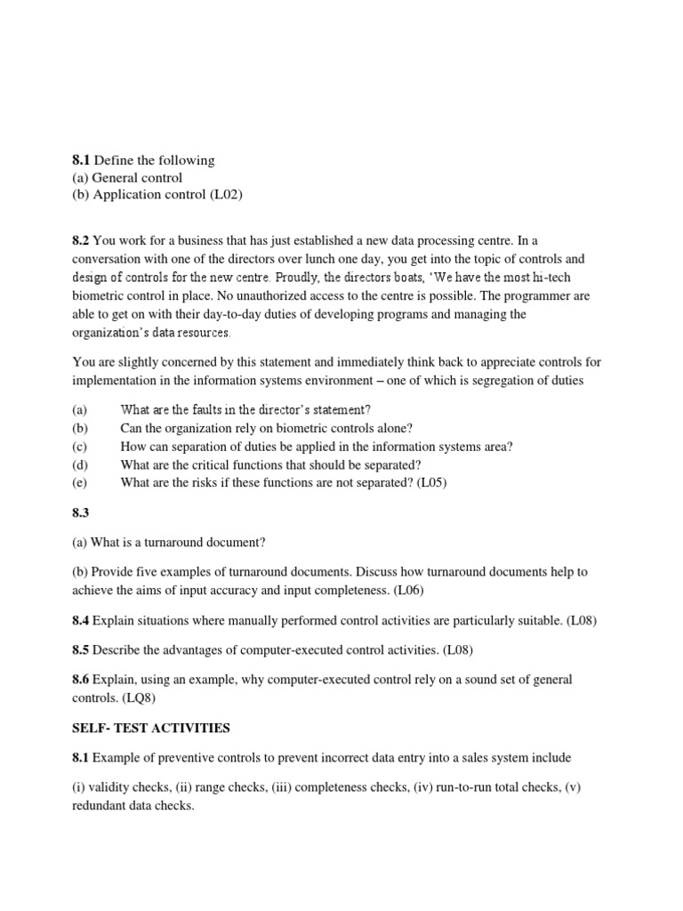 Discussion Questions PDF Sales Invoice