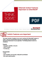 Ethernet Switch Features Important To Ethernet/Ip