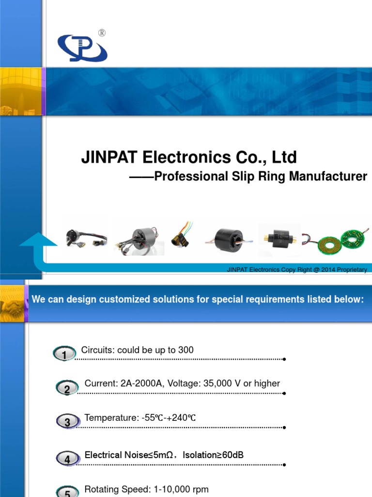 Customized Slip Ring | PDF