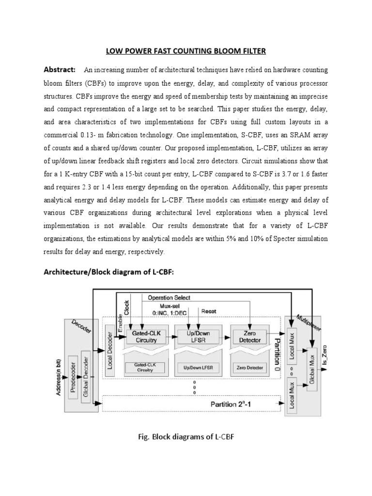 3.abstract Bloom Filter | PDF | Computers