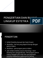 02 - Pengertian Dan Ruang Lingkup Estetika