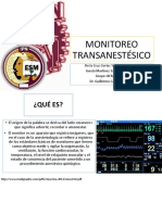 Monitoreo Transanestésico