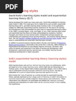 Download Kolb Learning Styles by balu1001 SN36202353 doc pdf