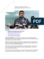 Wakil Menteri Berpotensi Picu Konflik Internal.doc