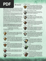 Arkham Horror Card Game Content Guide | PDF | H. P. Lovecraft