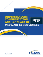 CMS OMH Understanding Communication and Language Needs of Medicare Beneficiaries