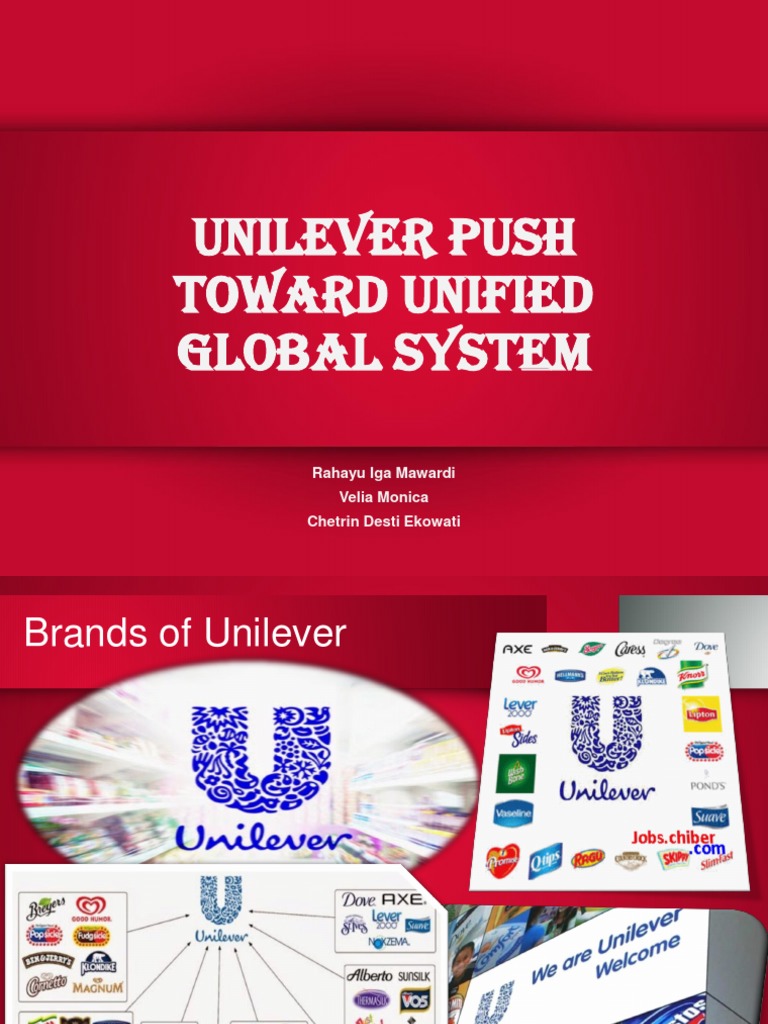 Unilever's SAP ERP Transformation Strategy | PDF | Unilever ...